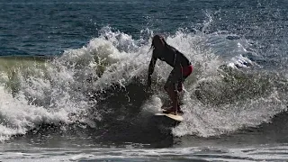 One day of Surfing in Long Beach NY