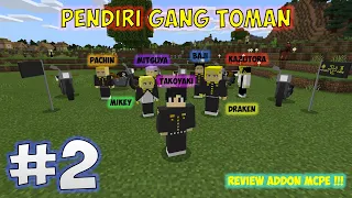 Ternyata Ini Pendiri Gang Toman Yang Menghilang Review Addon TokRev V7 - Minecraft Bedrock Indonesia