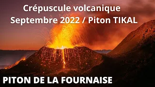 Piton de La Fournaise, nouvelle eruption de septembre 2022 : naissance du Piton Tikal.