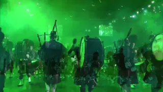 Massed Band (pipes & drums) @ opening  Berlin Tattoo 2015