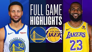 Golden State Warriors vs. Los Angeles Lakers Full Game Highlights | 2023 NBA Preseason