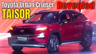 New 2024 Toyota Urban Cruiser TAISOR Revealed in India