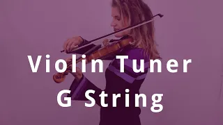 Violin Tuning: G String Sound