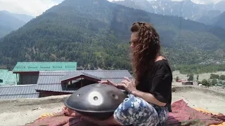 Handpan meditative music (Live in India) / Himalayas/ музыка ханга / музыка для медитации.