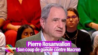 "La crise démocratique la plus grave qu'on ait connu" : le coup de gueule de Pierre Rosanvallon