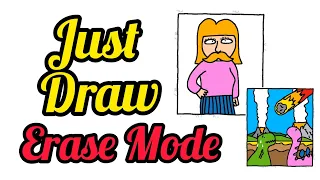 Just Draw - Erase Mode - All Levels (1 - 40)