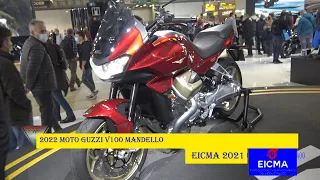 2022 Moto Guzzi V100 Mandello Walkaround Eicma 2021 World Premiere