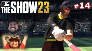 LUMPY SHARES HIS SECRET TO HITTING! | MLB The Show 23 | PLAYING LUMPY #14
