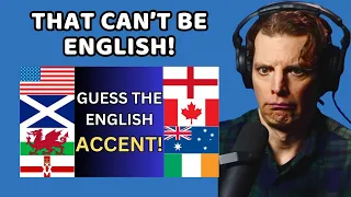 American Reacts to Guess The English Accent