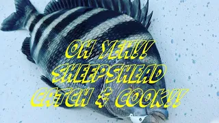 NJ Flounder & Sheepshead Catch and Cook