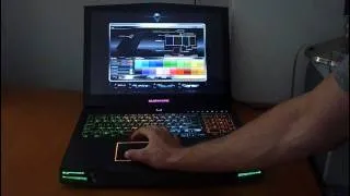 Alienware M17x Lighting Overview