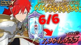 GOD MODE UNLEASHED!! 6/6 REINHARD IS BEYOND OP!! | Seven Deadly Sins: Grand Cross