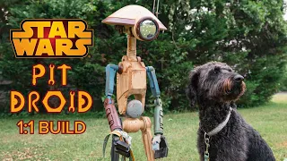 MY FIRST DROID BUILD!! || Droid Division 1:1 3D Printed Pit Droid