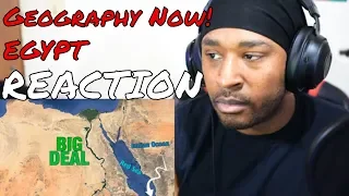 Geography Now! EGYPT REACTION | DaVinci REACTS