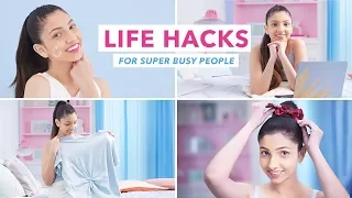 Hacks For Super Busy People | Skin & Hair Tricks And Tips