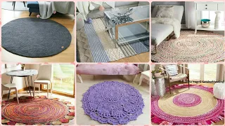 So Stunning and beautiful crochet handknitted floor mats||rugs designs and ideas