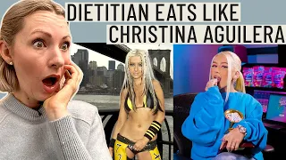 Dietitian *Attempts* to Eat Like Christina Aguilera (BIZARRE Take on “Eat The Rainbow”)