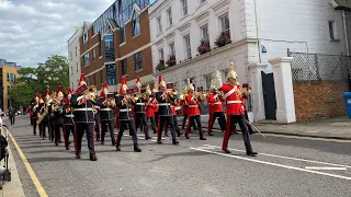 Changing of the guard  (part2) (household cavalry) 24.8.23