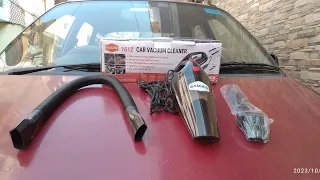 Watch Before Buying Car Vacuum Cleaner Woscher 1612