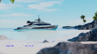 Luxury Yacht - Pershing GTX116. The Seascape Revolution - Ferretti Group