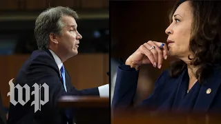 Harris questions Kavanaugh on the Mueller probe