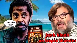 Jack black talking about tropic thunder movie