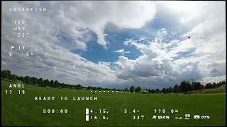 AtomRC Swordfish - Crash, One Motor Failed Midflight?