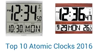 10 Best Atomic Clocks 2016