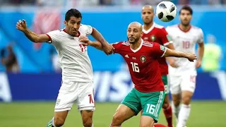 ملخص مباراة المغرب وايران 0-1جنون روؤف خليف - كاس العالم 2018