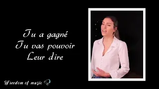 impossible (french version) james arthur / shontelle (sara'H cover) lyrics video 💖