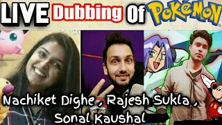 Pokemon Live Dubbing in Hindi : Ash , James , Pokemons.