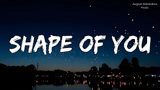 Ed Sheeran - Shape Of You (Lyrics) || August Schoenborn Music