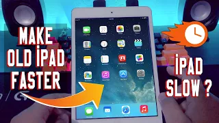 How to Fix iPad Running Slow | How to Make Old iPad Faster (Working)