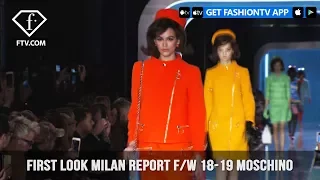 Bella Hadid Moschino  Fall/Winter 2018-19 | FashionTV | FTV