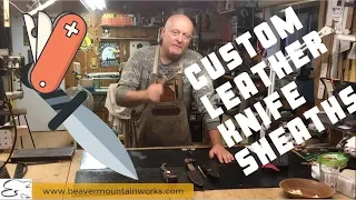 Knife Sheaths leather ¦ Custom handmade specialty