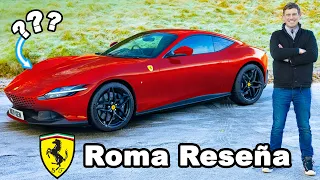 Ferrari Roma reseña: ¡0-100 km/h, 1/4 de milla y drift!