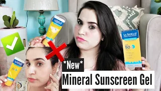 *New*La shield mineral Sunscreen Gel SPF 50 PA+++ review with live demo | Bhawna Sharma