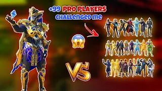 🔥 99 PRO PLAYERS CHALLENGED ME IN SAME LOBBY 😱 SAMSUNG,A7,A8,J4,J5,J6,J7,J9,J2,J3,J1,XMAX,XS,J3,J