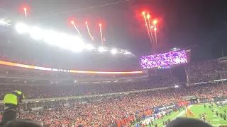 Paul Brown Stadium erupts as Bengals win first Playoff game in 31 years (January 15th, 2022)