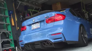 BMW M3 F80 IPE Exhaust