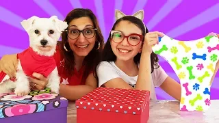 DESAFIO MINHA CACHORRA ESCOLHEU OS INGREDIENTES DA MINHA SLIME (SLIME CHALLENGE) | Luluca