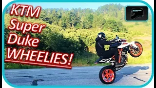 KTM Super Duke WHEELIE!@# | 2017 Super Duke 2.0 | Kischardio