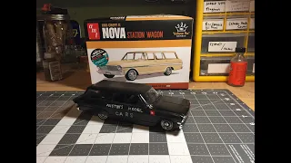 AMT 1963 Chevy II Nova Station Wagon Kit Review