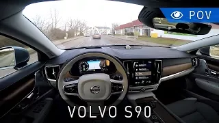 Volvo S90 D4 190 KM Inscription (2017) - POV Drive | Project Automotive