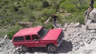 How not to climb a hill- Hackberry Creek AZ