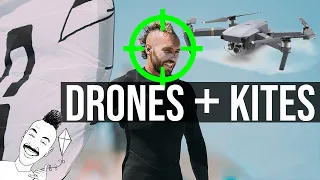 Kitesurfing with my Drone | Get High with Mike