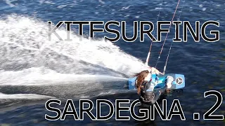 MH29_Kitesurfing on Sardegna 2/3 - Foil Pumping and action in Porto Pollo