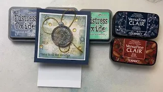 Tock and Time by Karen Telfer - A Lavinia Stamps Tutorial