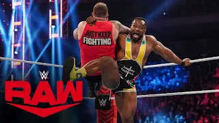 Big E & Bobby Lashley vs. Seth Rollins & Kevin Owens: Raw, Dec. 20, 2021