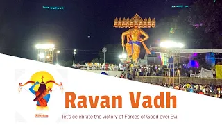 Ravan dahan 2022  at Rangaleela Maidanam Warangal  II Festival celebration